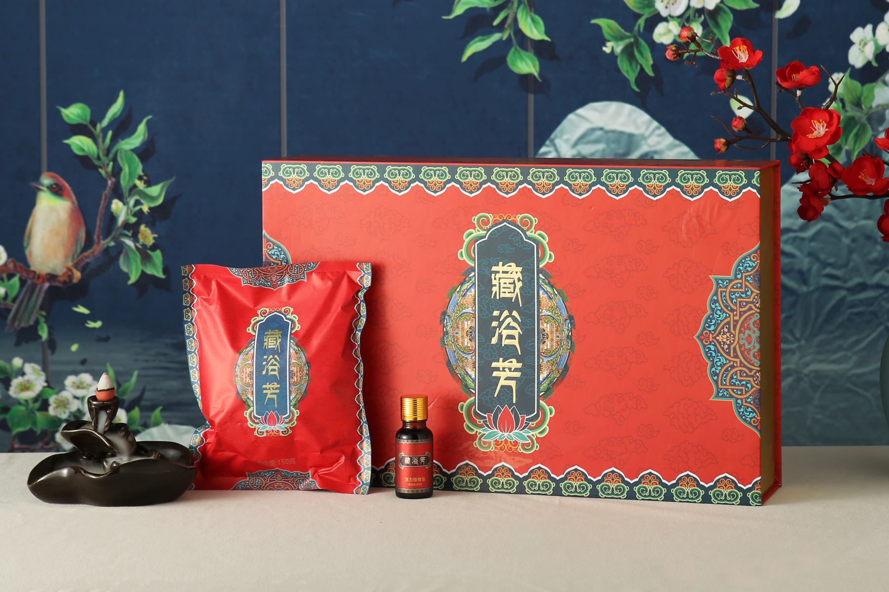 藏浴芳凈顏泡浴粉